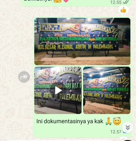 Pengiriman Papan Bunga Duka Citra Garden