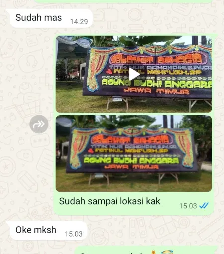 Pengiriman Papan Bunga Citra Garden