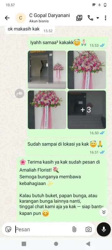 Pengiriman Karangan Bunga Citra Garden