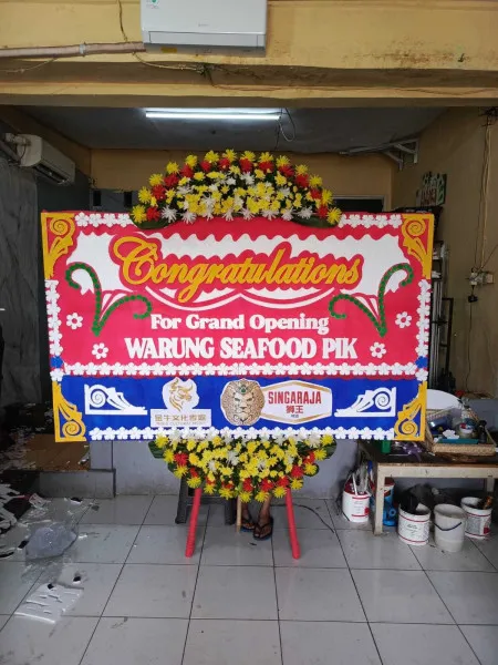 Papan Bunga Ucapan Selamat Citra Garden