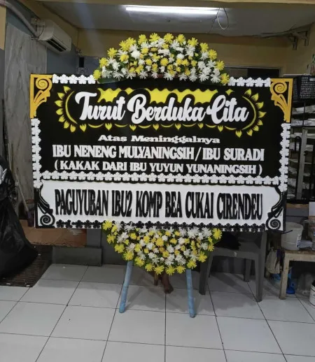 Papan Bunga Duka Citra Garden