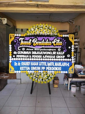 Papan Bunga di Citra Garden